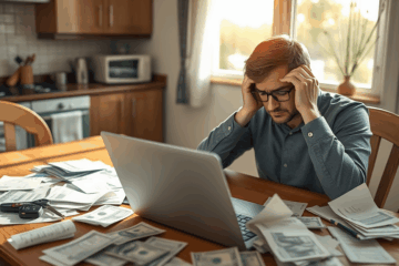 Imagen que ilustra el concepto de Crédito Personal Rápido en situaciones de crisis financiera.