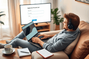 Imagen representativa de un préstamo personal online, destacando la facilidad y agilidad del proceso digital.