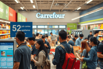 Imagen destacada sobre las vacantes en Carrefour en funciones operativas.