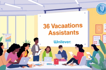 Imagen sobre las vacantes disponibles en Unilever para auxiliares de producción.
