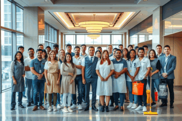Imagen relacionada con las vacantes de auxiliar de limpieza en el Grupo Hilton.