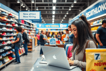 Vacantes en Decathlon para auxiliar de tienda