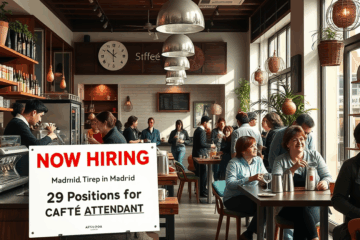 Ofertas de empleo para atendiente de cafetería en diversas ubicaciones